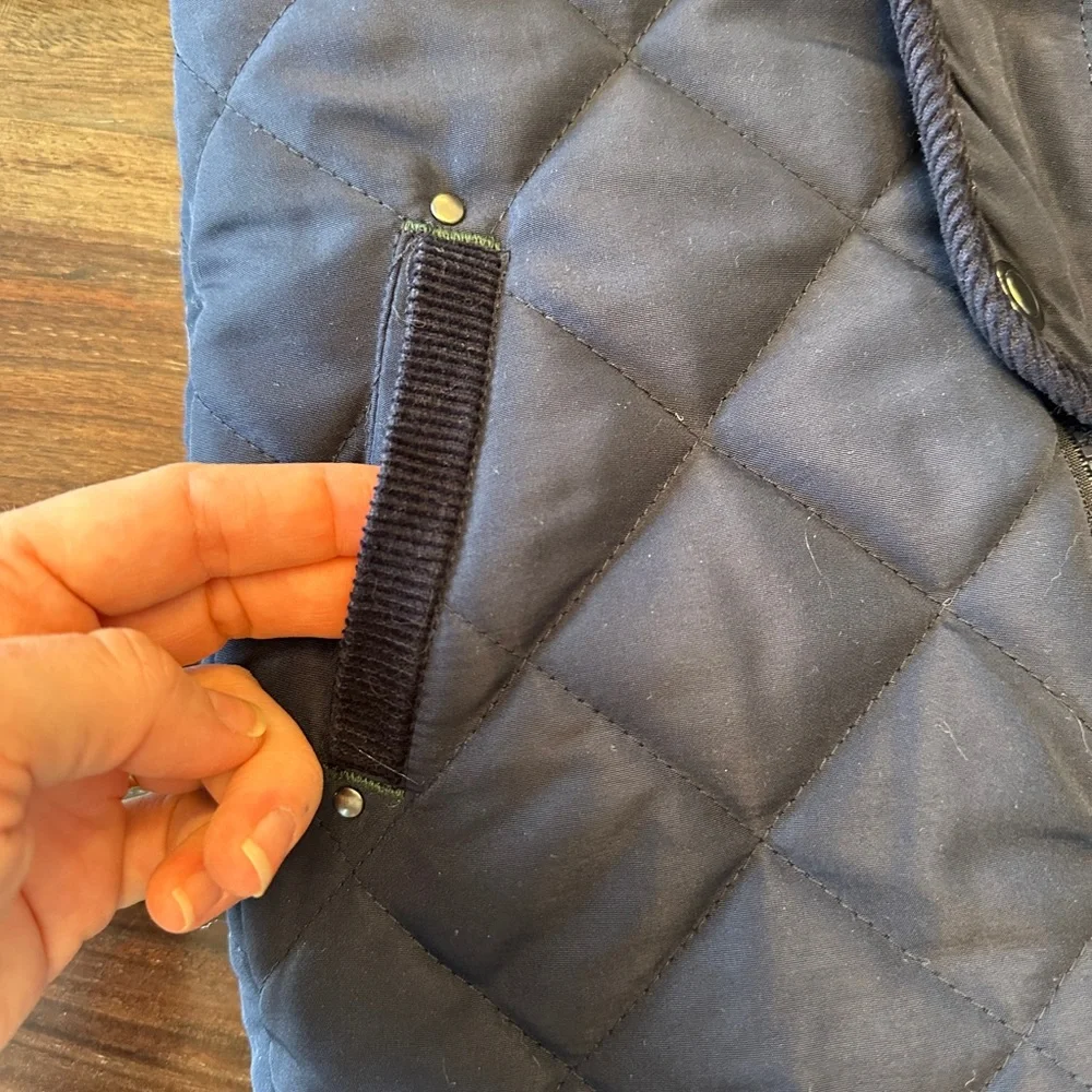 Rothschild Navy Quilted Baby Snowsuit